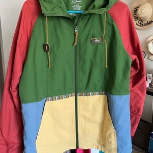 LL Bean light weight hiking jacket